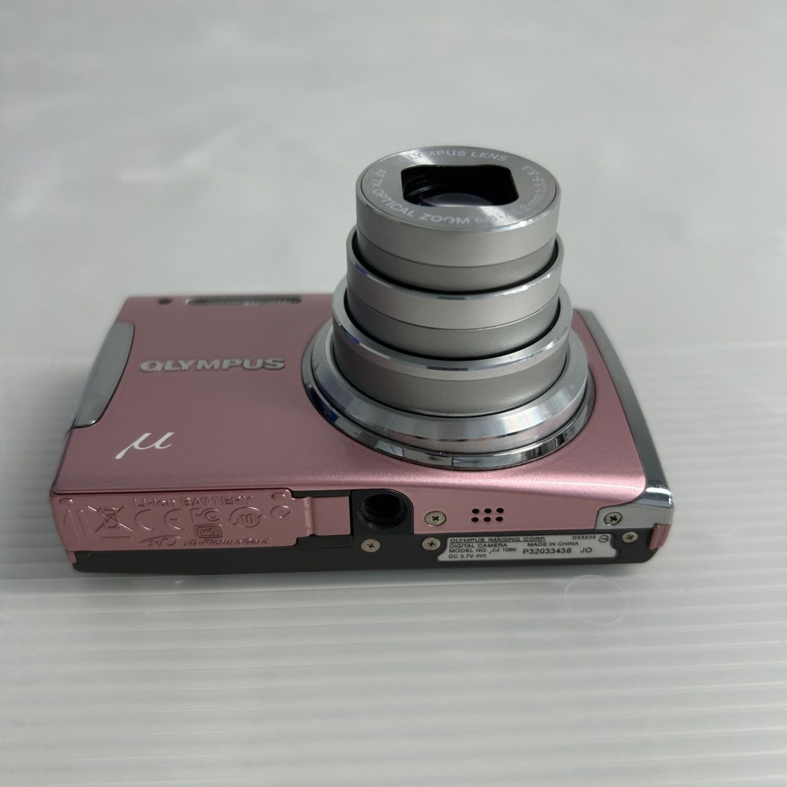 ☆コンパクト デジタル カメラ ☆OLYMPUS オリンパス μ 1060 ピンク