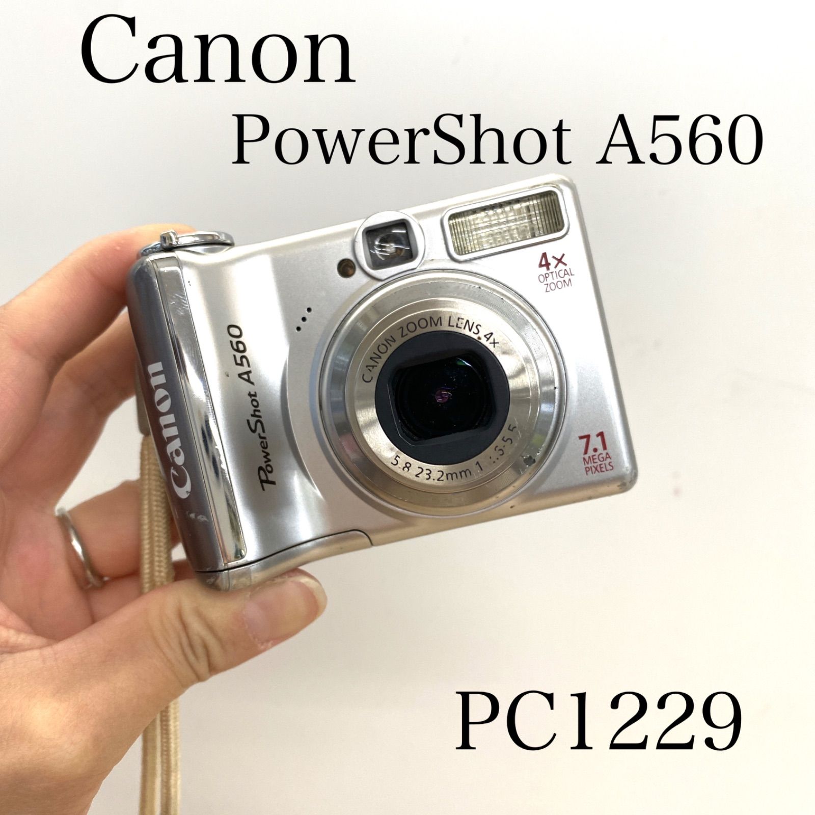 ジャンク品 Canon PowerShot A560 デジカメ デジタルカメラ カメラ