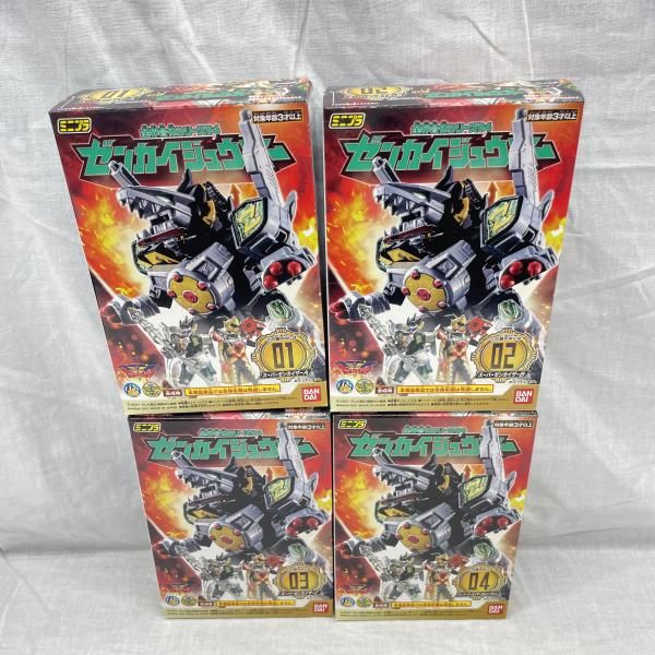 【中古】未組立)ﾐﾆﾌﾟﾗ 全界合体 ｾﾞﾝｶｲｼﾞｭｳｵｰ ｾｯﾄ/機界戦隊ｾﾞﾝｶｲｼﾞｬｰ[91]