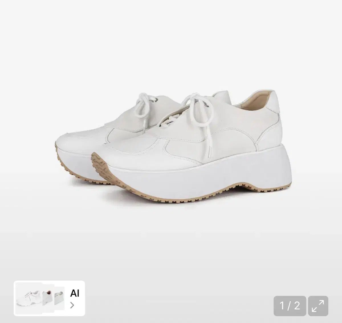 OSOI オソイ boat sneakers 230 白