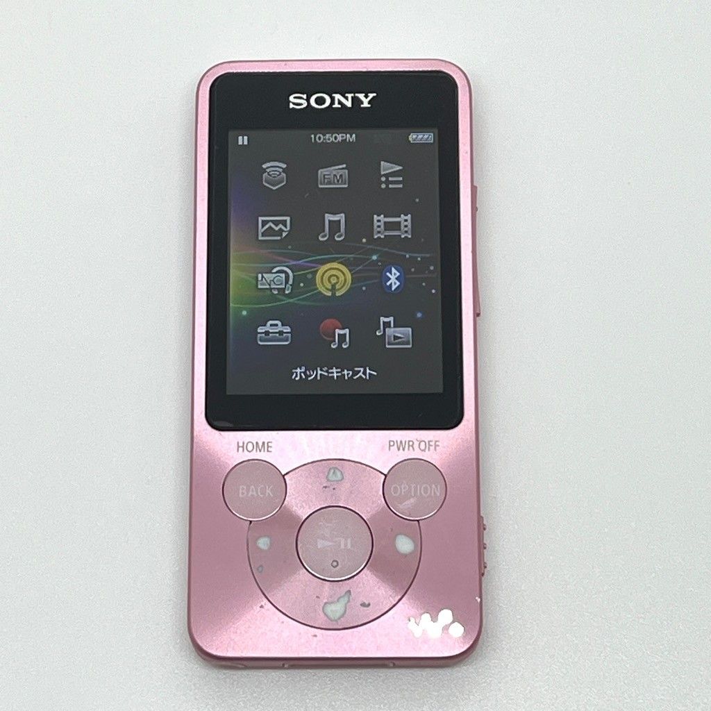 【中古】「非常に良い」SONY ウォークマン Sシリーズ 16GB ライトピンク NW-S785/PI Amazon | SONY ウォークマン Sシリーズ スピーカー付 16GB ビビッド