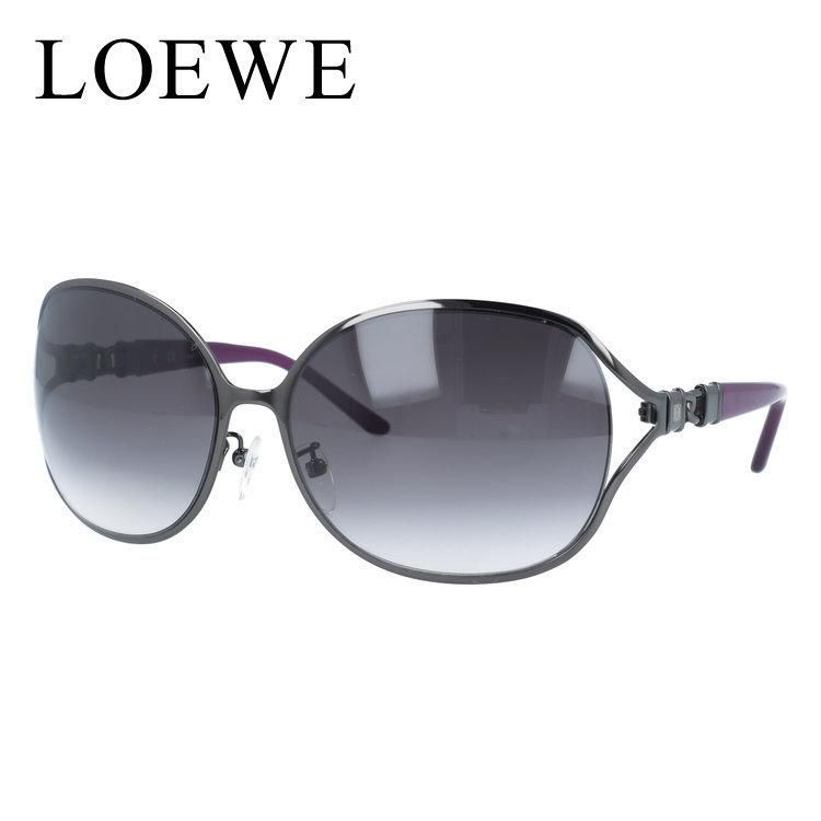 【訳あり】ロエベ サングラス LOEWE SLW407G 0568 63サイズ バタフライ型 ユニセックス メンズ レディース