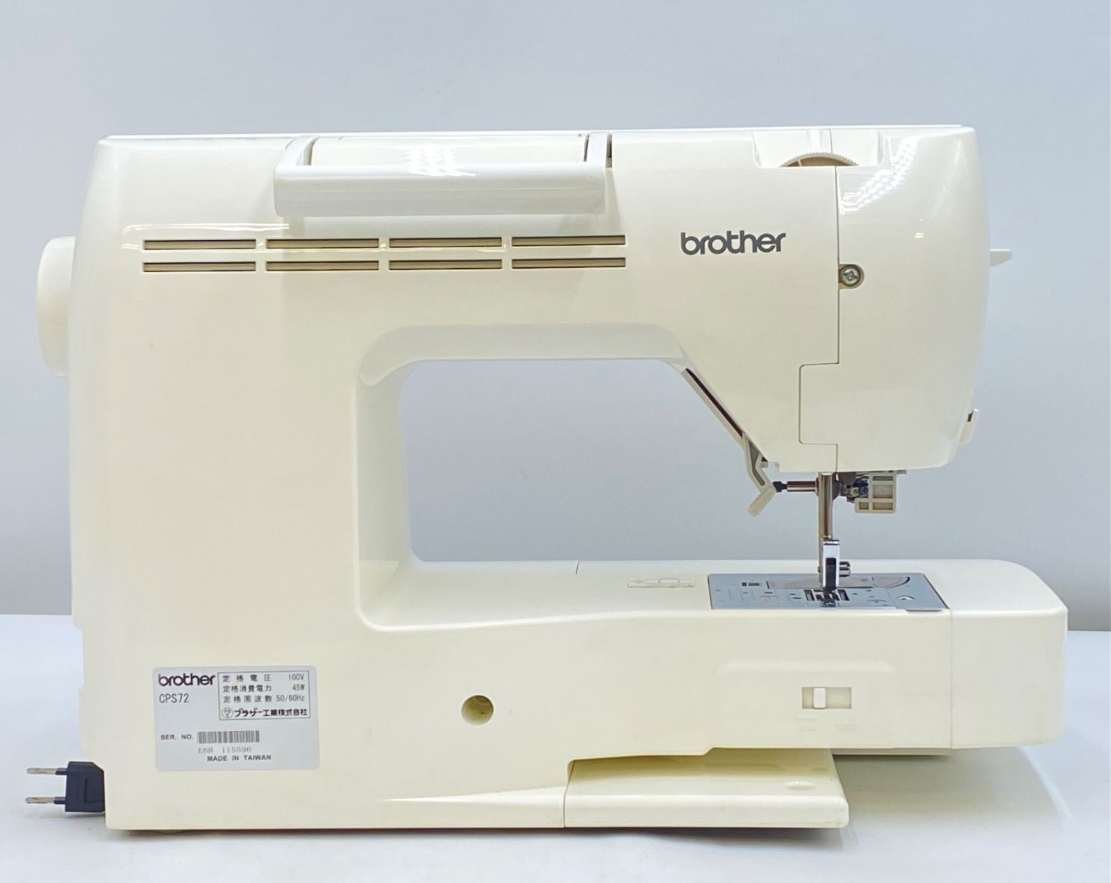 brother ブラザー コンピュータミシン CPS72 2013年製 - メルカリ