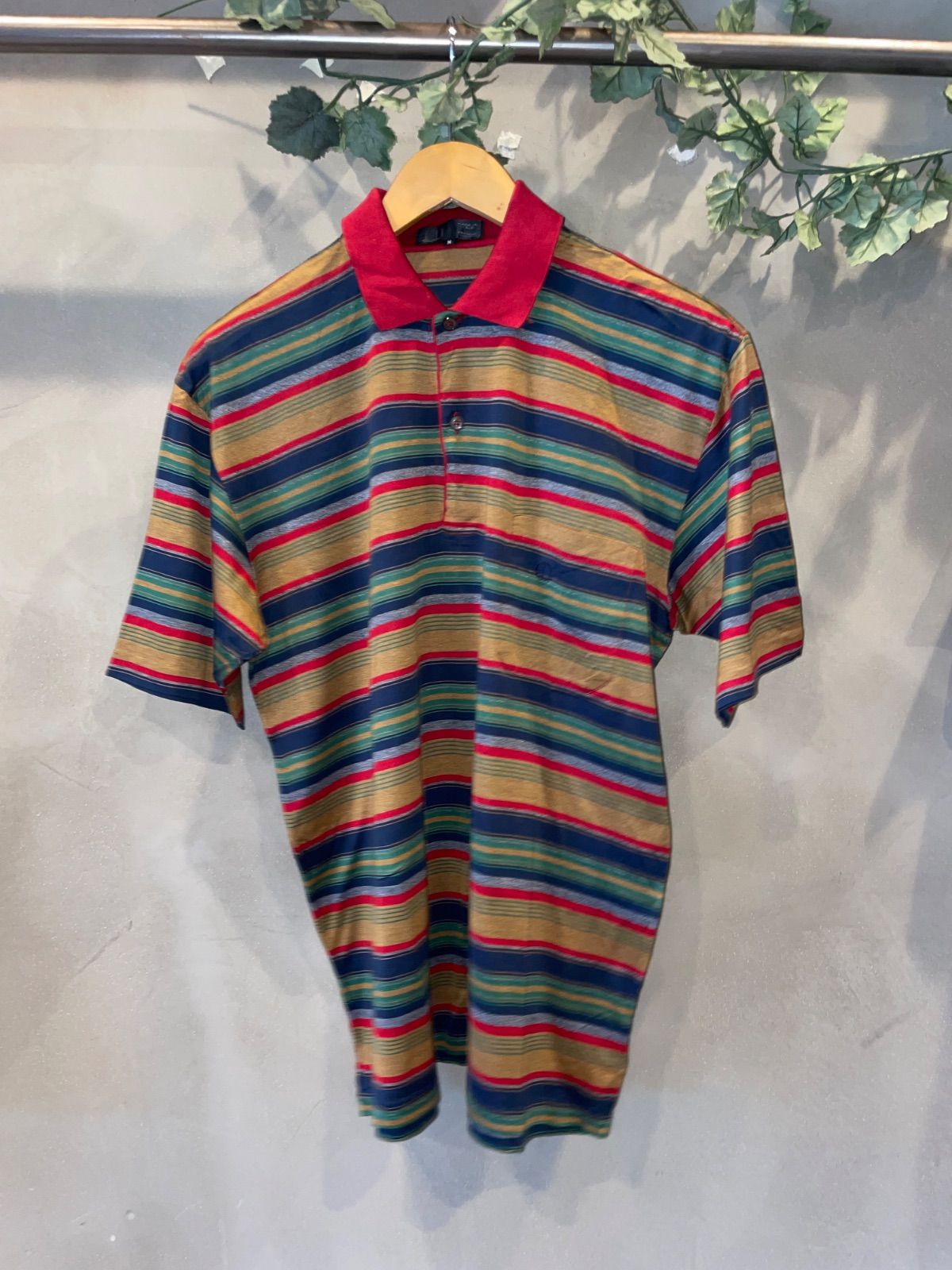 dunhill boarder polo shirt ボーダーポロシャツ イタリア製