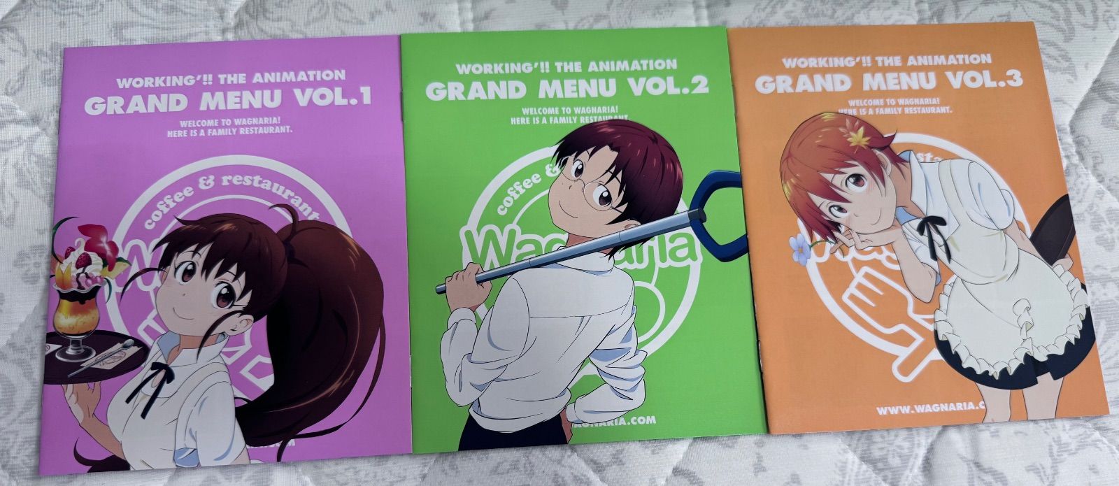 working'!!2期 1 2 3 巻セットBlu-ray ワーキング2期 高津カリノ