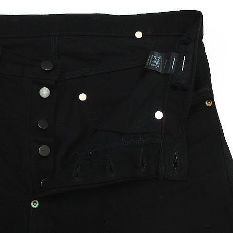 Minus マイナス ブーツカット フレア デニムパンツ ブラック メンズ 2 