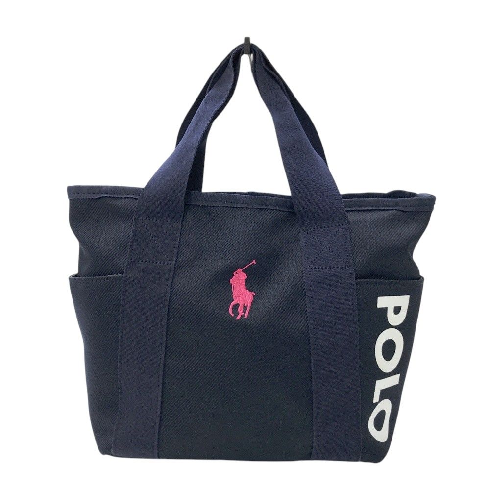 POLOGOLF ラルフローレン ポロゴルフ ロゴ刺繍入りカートバッグ ネイビー系 [240101650492] ゴルフウェア ストスト