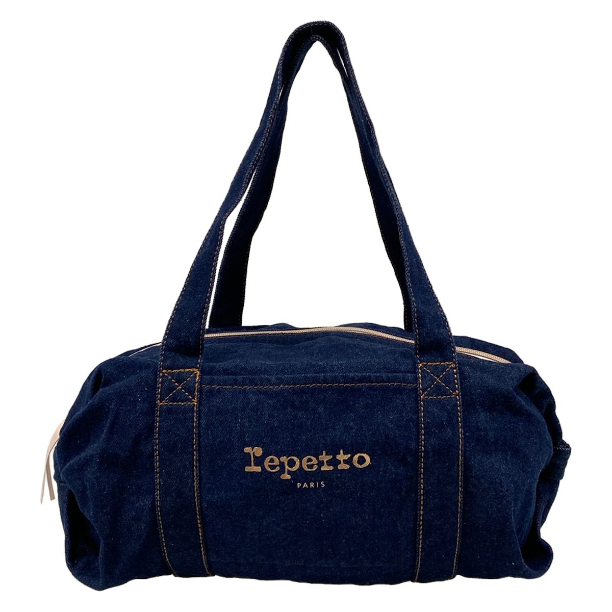 repetto(レペット) ハンドバッグ美品 - ネイビー