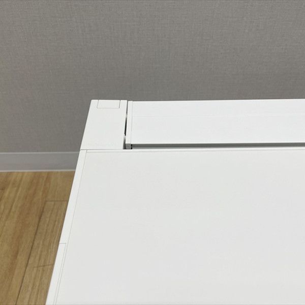 平デスク iS 引出し付 W1100 D700 オフィスデスク コクヨ ホワイト