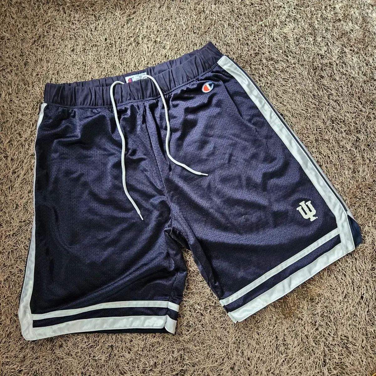 チャンピオン NBA インディアナチーム メッシュド ショートパンツ ハーフパンツ XL size