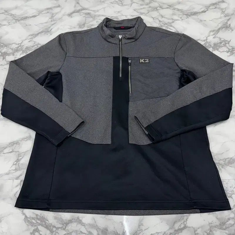 正規品/100 K2 ハーフジップアップ 長袖 DD