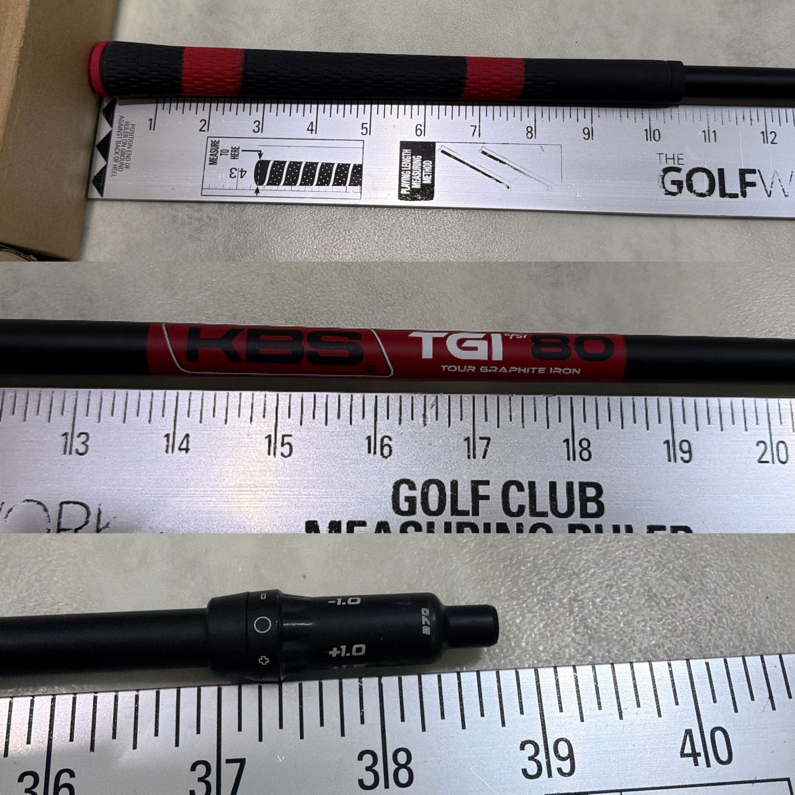 PING 5UT用 KBS TOUR TGI 80 TOUR GRAPHITE IRON メンズ 右 - メルカリ
