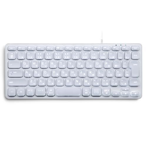 【新品】Perixx PERIBOARD-332MW (日本語配列) バックライト MacOS対応 キーボード 024c1766
