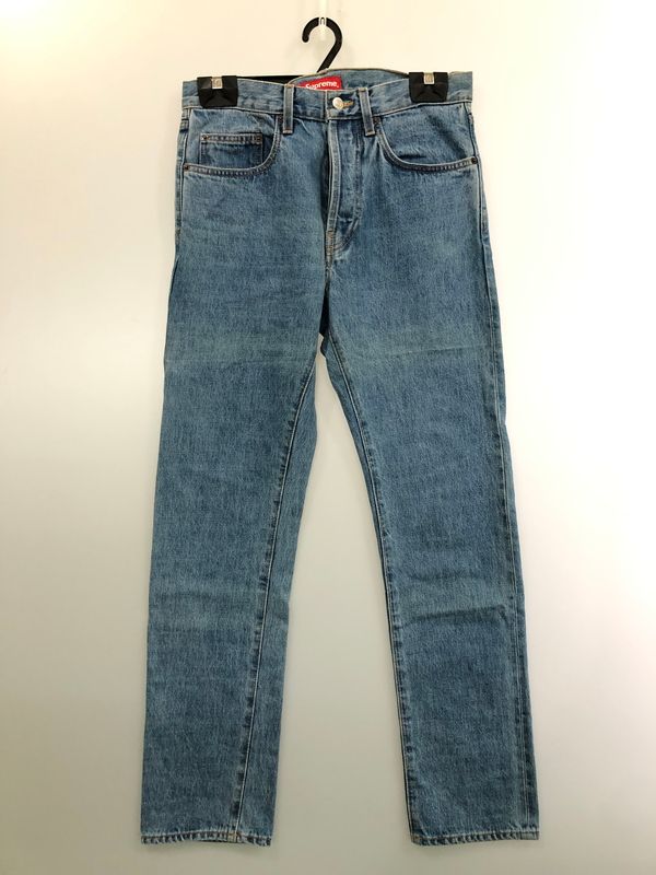 SUPREME シュプリーム SELVEDGE DENIM PANTS セルビッチ デニムパンツ ボトムス 【149-260519-yn-38-min】