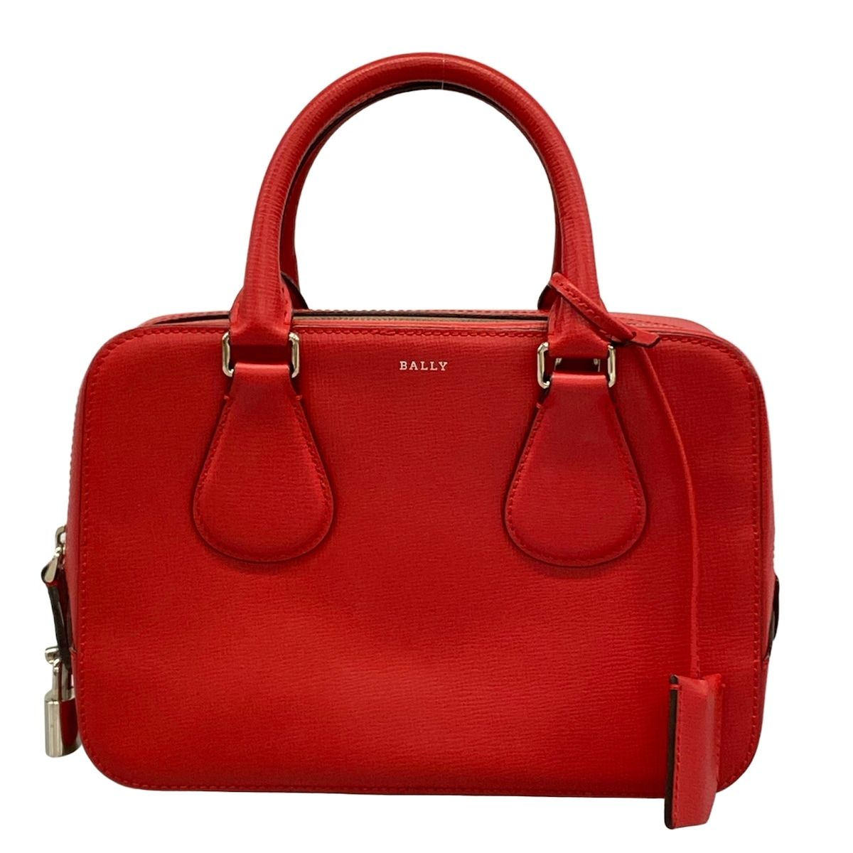 BALLY(バリー) ハンドバッグ - レッド ミニバッグ レザー