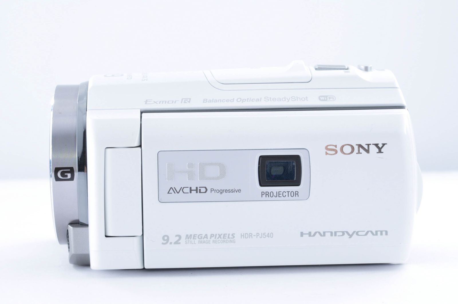 美品 SONY ソニー HDR-PJ540 ホワイト デジタルビデオカメラ ホワイト