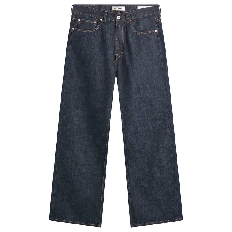 アワーレガシー メンズ ボトムス デニムパンツ ジーンズ Our Legacy Selvedge Third Cut Jeans Blue ブルー