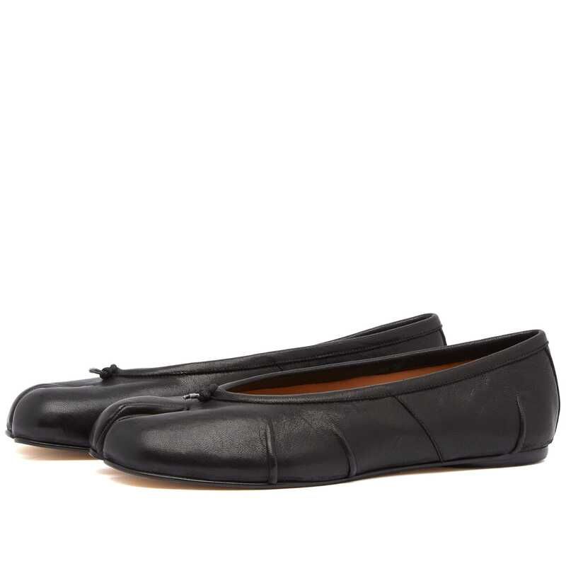 マルタンマルジェラ レディース シューズ スニーカー Maison Margiela Tabi Ballerina Shoes Black ブラック