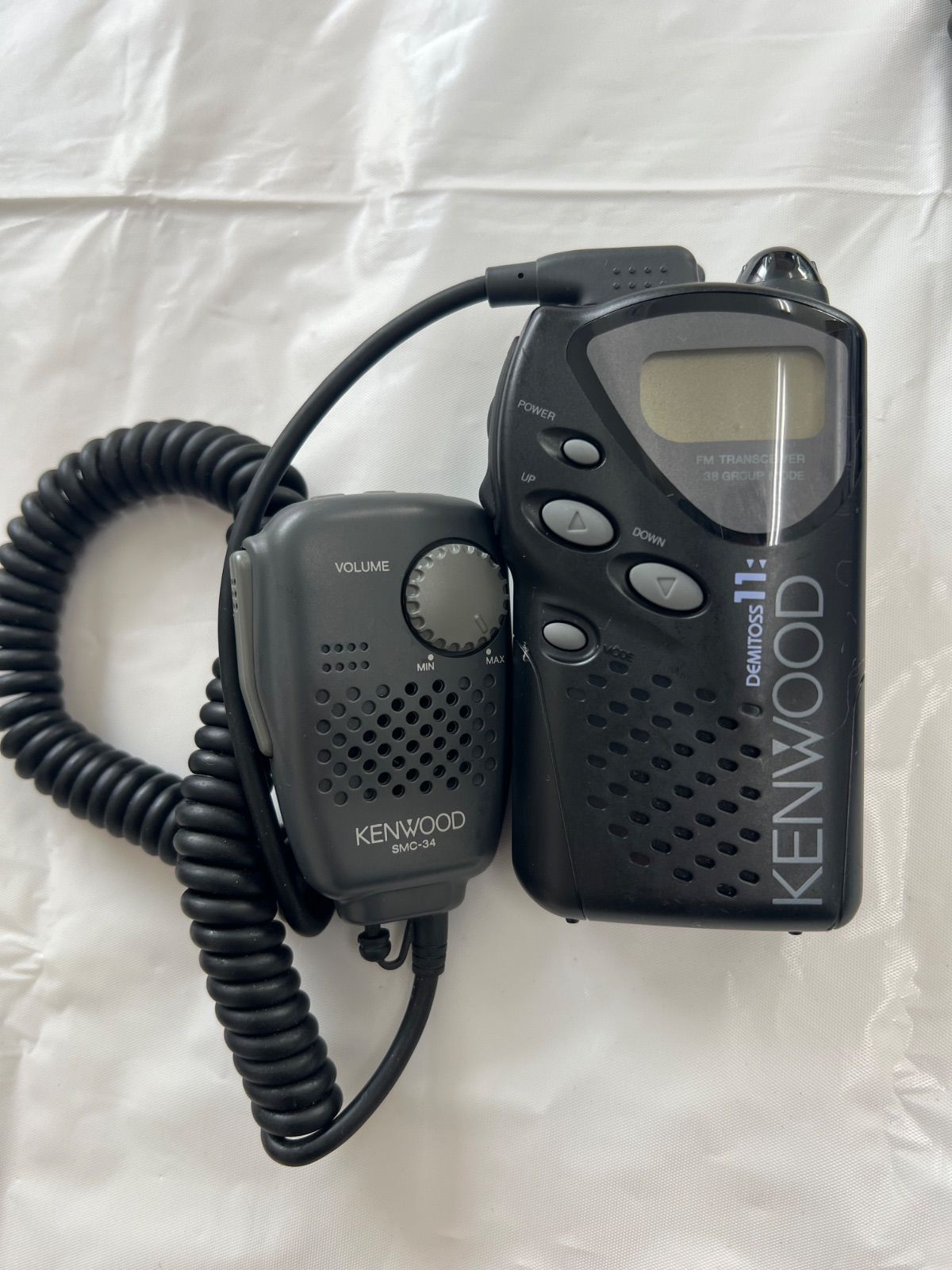 【USED】KENWOOD ケンウッド ハイパワー トランシーバー 2台 ケンウッド デミトス11特定省電力トランシーバー 2台セット【動作確認