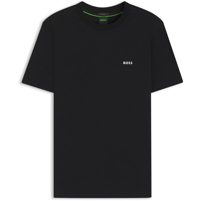 ボス メンズ トップス Tシャツ ロゴ Boss Logo TShirt Black ブラック