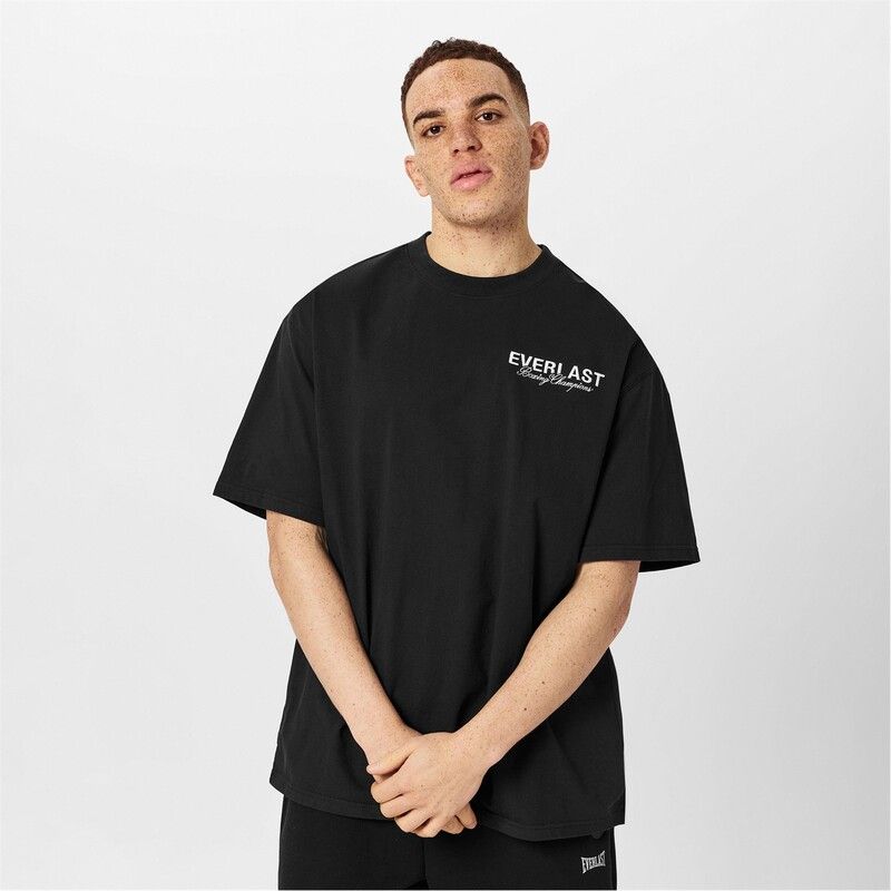 エバーラスト メンズ トップス Tシャツ Everlast tshirt Black ブラック