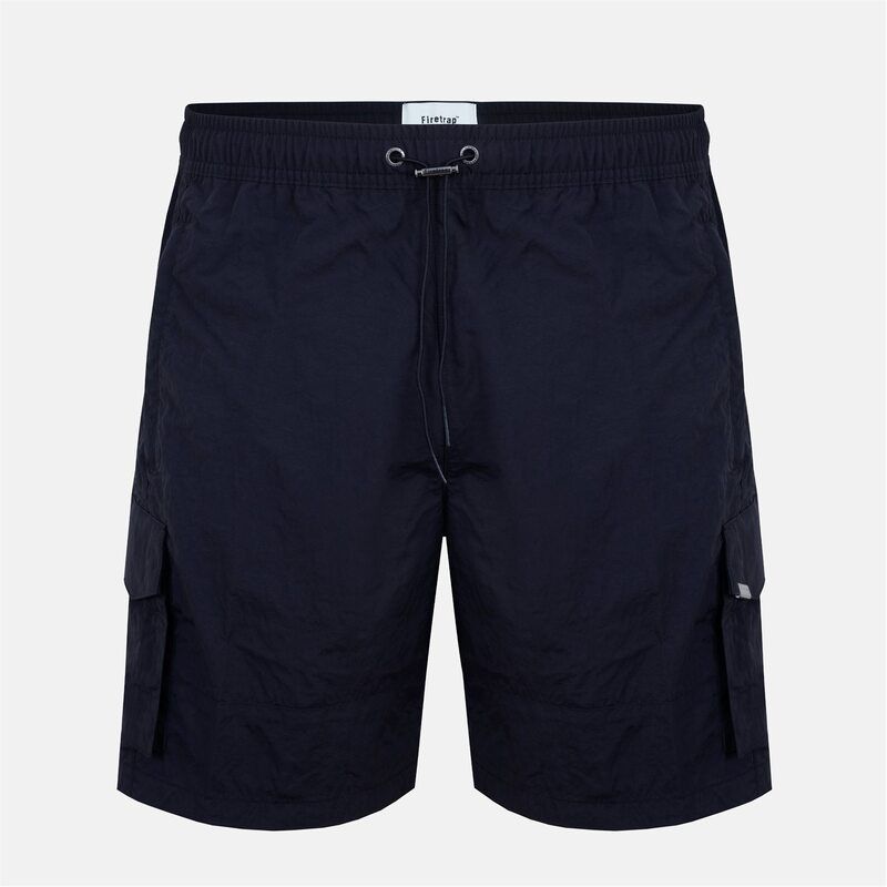 ファイヤートラップ メンズ ボトムス ハーフパンツ・ショーツ Firetrap Ny CrgoSrts Sn53 Black ブラック