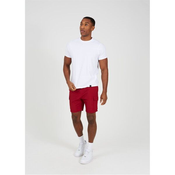 ブレーブソウル メンズ ボトムス ハーフパンツ・ショーツ ショートパンツ Brave Soul Cargo Shorts Burgundy バーガンディ
