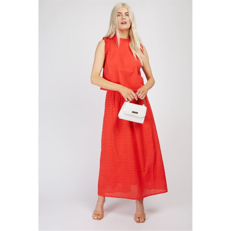 リトルミストレス レディース トップス シャツ Little Mistress Ss CT Ld99 Red レッド
