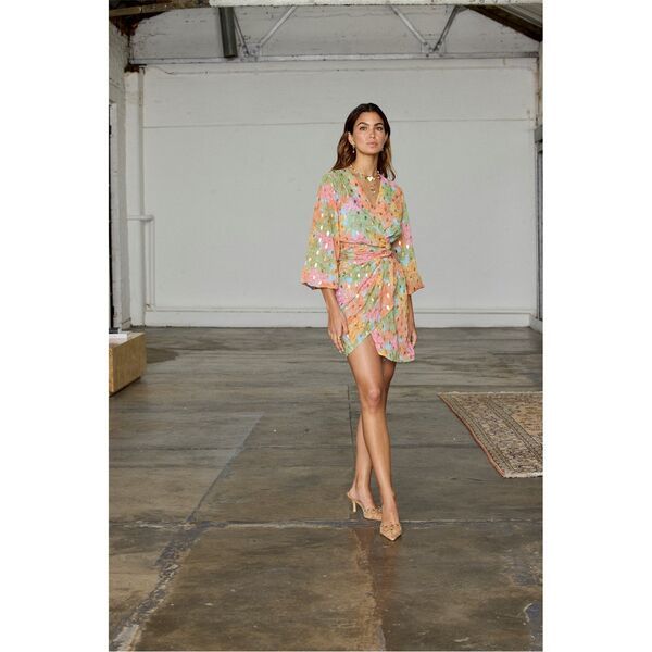 ネバーフリードレスド レディース トップス ワンピース フラワー柄 ミニ フラワー Never Fully Dressed Floral Mini Vienna Dress Multi マルチカラー 17,235円
