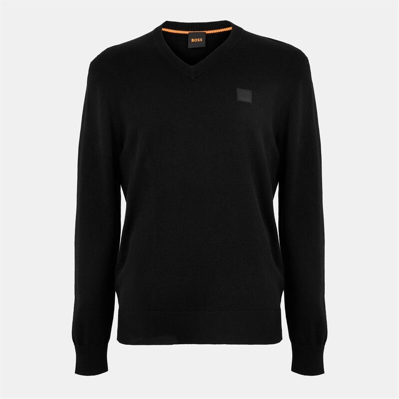 ボス メンズ アウター ニット・セーター Boss Kanovano V 10245468 01 Black ブラック
