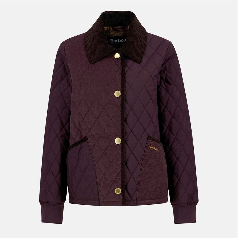 バブアー レディース アウター ジャケット・ブルゾン キルティング ジャケット Barbour Marla Quilted Jacket B CherryBrown ブラウン