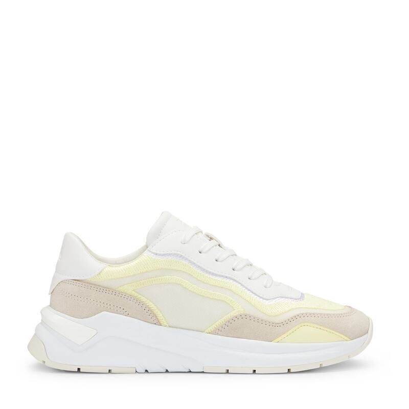 ボス レディース シューズ スニーカー BOSS Skylar_Runn_Meemb 10260538 01 Open White ホワイト