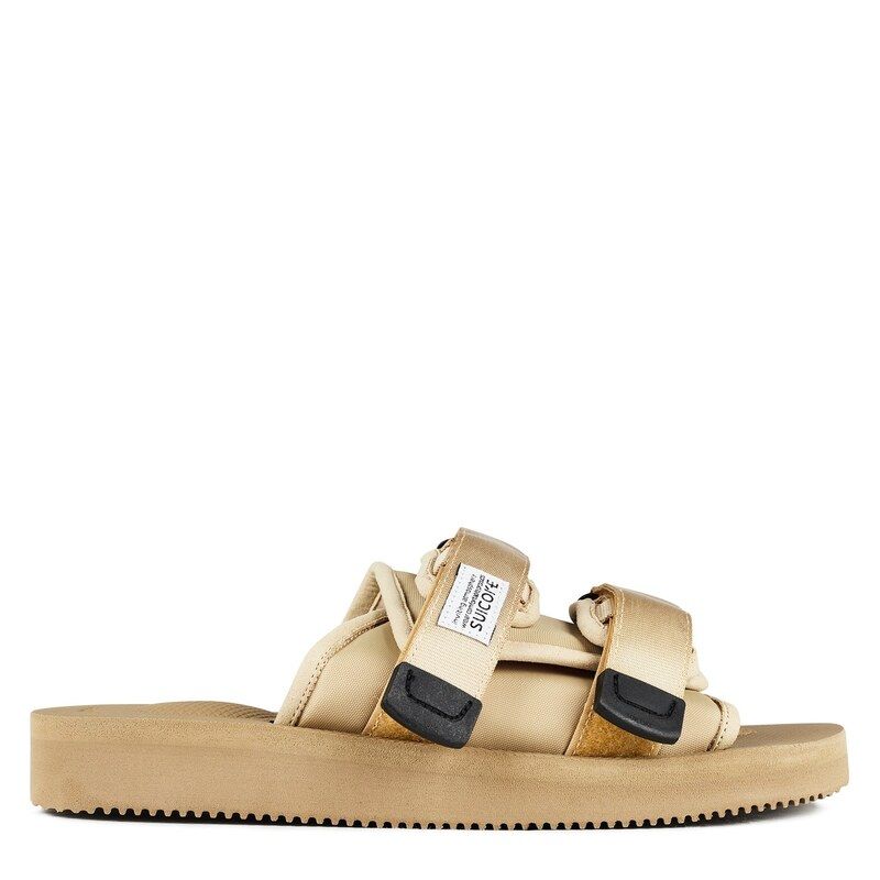 スイコック レディース シューズ サンダル SUICOKE MotoCab Sandals Beige ベージュ