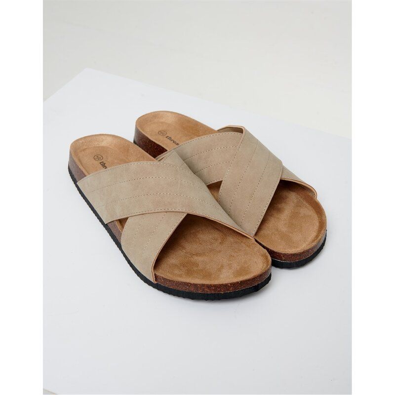 スリードベア メンズ シューズ サンダル Threadbare Sandl Atlante Sn99 Beige ベージュ 7,906円