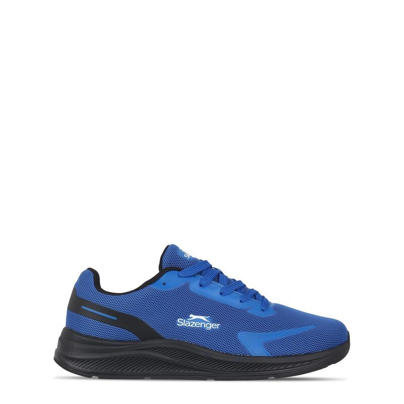スラセンジャー メンズ シューズ スニーカー Slazenger Assent Trainer Mens BlueBlack ブラック