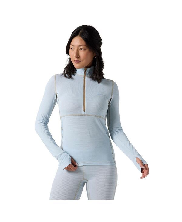 バックカントリー レディース トップス シャツ Backcountry Womens Pines Microgrid UltraLt Baselayer 14Zip Top Lightweight Long Underwear Tops Skyride