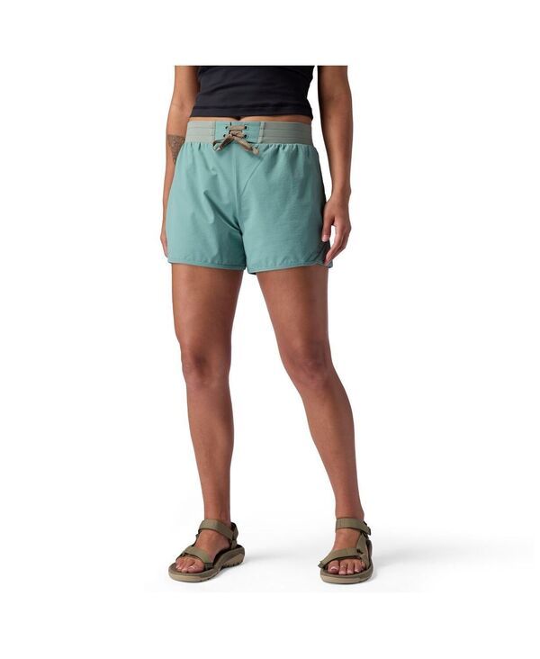 バックカントリー レディース ボトムス ハーフパンツ・ショーツ ショートパンツ Backcountry Womens Tahoe Boardwalk Short Performance Shorts Oil blue ブルー