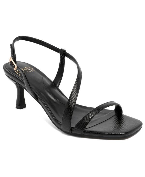 ジョーンズニューヨーク レディース シューズ サンダル Jones New York Womens Maryla Strappy Dress Sandals Black ブラック