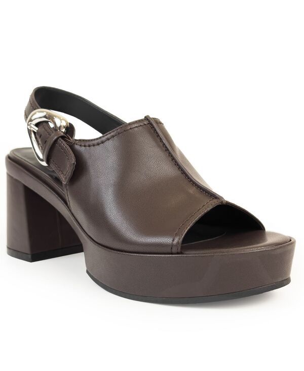エアロソールズ レディース シューズ サンダル プラットフォーム Aerosoles Womens Zella Platform Sandal Java stretch nappa faux leather