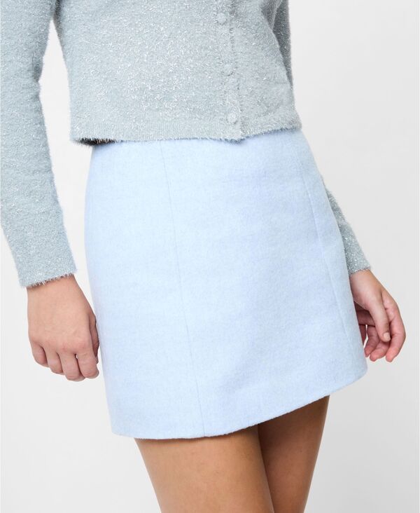 フレンチコネクション レディース ボトムス スカート ミニ French Connection Womens Textured Mini Skirt Iceland Blue ブルー