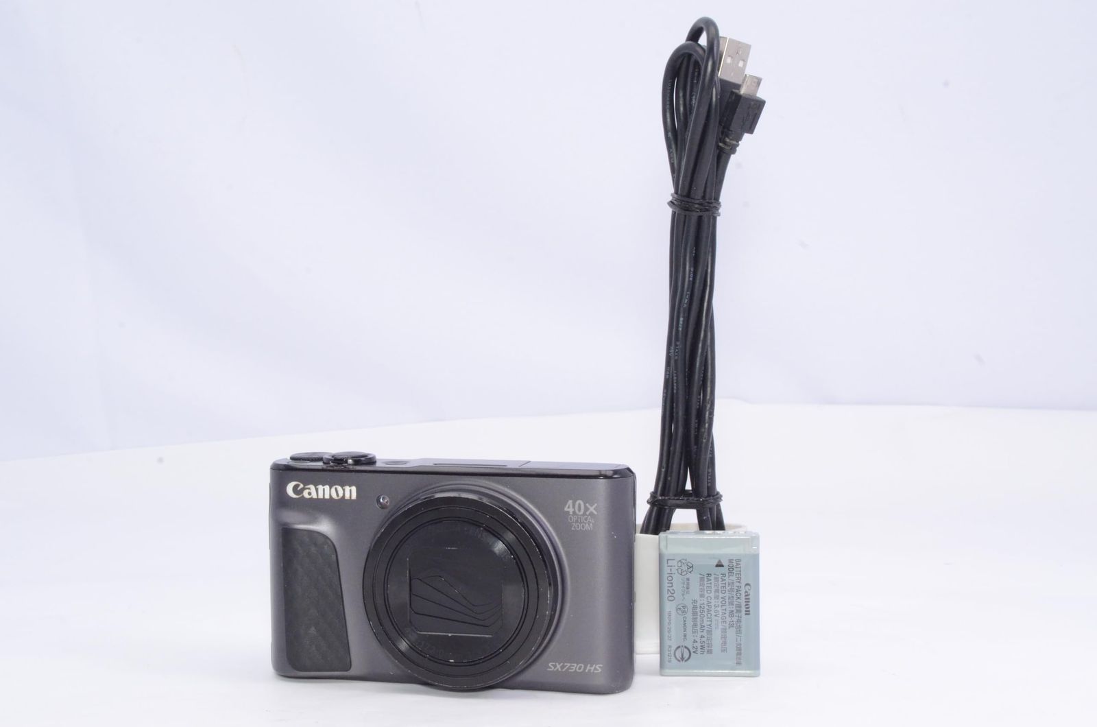 Canon PowerShot SX730 HS ブラック 光学40倍ズーム 動作確認済み 付属品あり