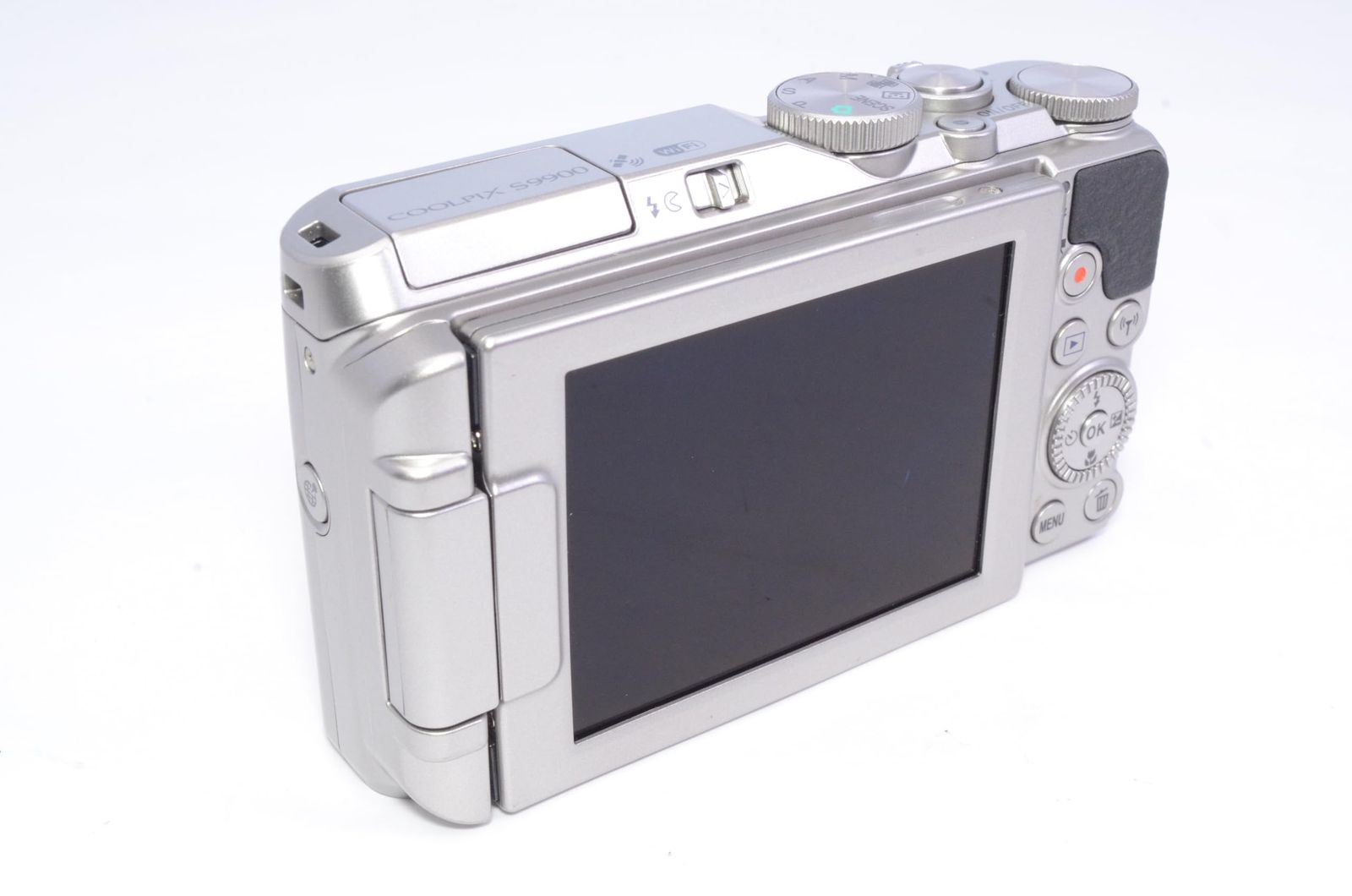Nikon COOLPIX S9900 シルバー 光学30倍 動作確認済み 実用良好 付属品