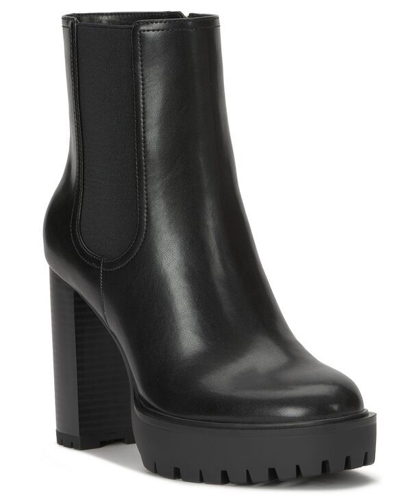 アイエヌシー インターナショナル コンセプト レディース シューズ ブーツ・レインブーツ ヒール INC International Concepts Womens Ayzah Block Heel Booties Black ブラック