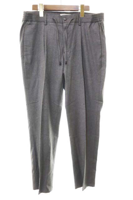 ジャブス アルキヴィオ giabsarchivio MASACCIO A2 GREY サイズ 48 A5770 マサッチョ イージー スラックス パンツ 【ブランド古着ベクトル】【中古】●260518