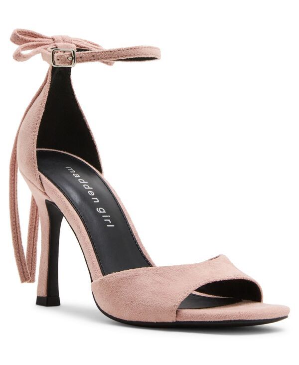 マッデンガール レディース シューズ サンダル ヒール Madden Girl Womens Bambie Bow HighHeel Dress Sandals Blush ブラッシュ