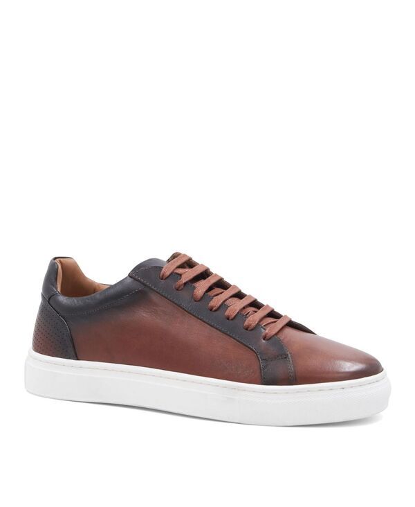 ブルーノマグリ メンズ シューズ スニーカー レース Bruno Magli Mens Beto Lace Up Sneakers Cognac