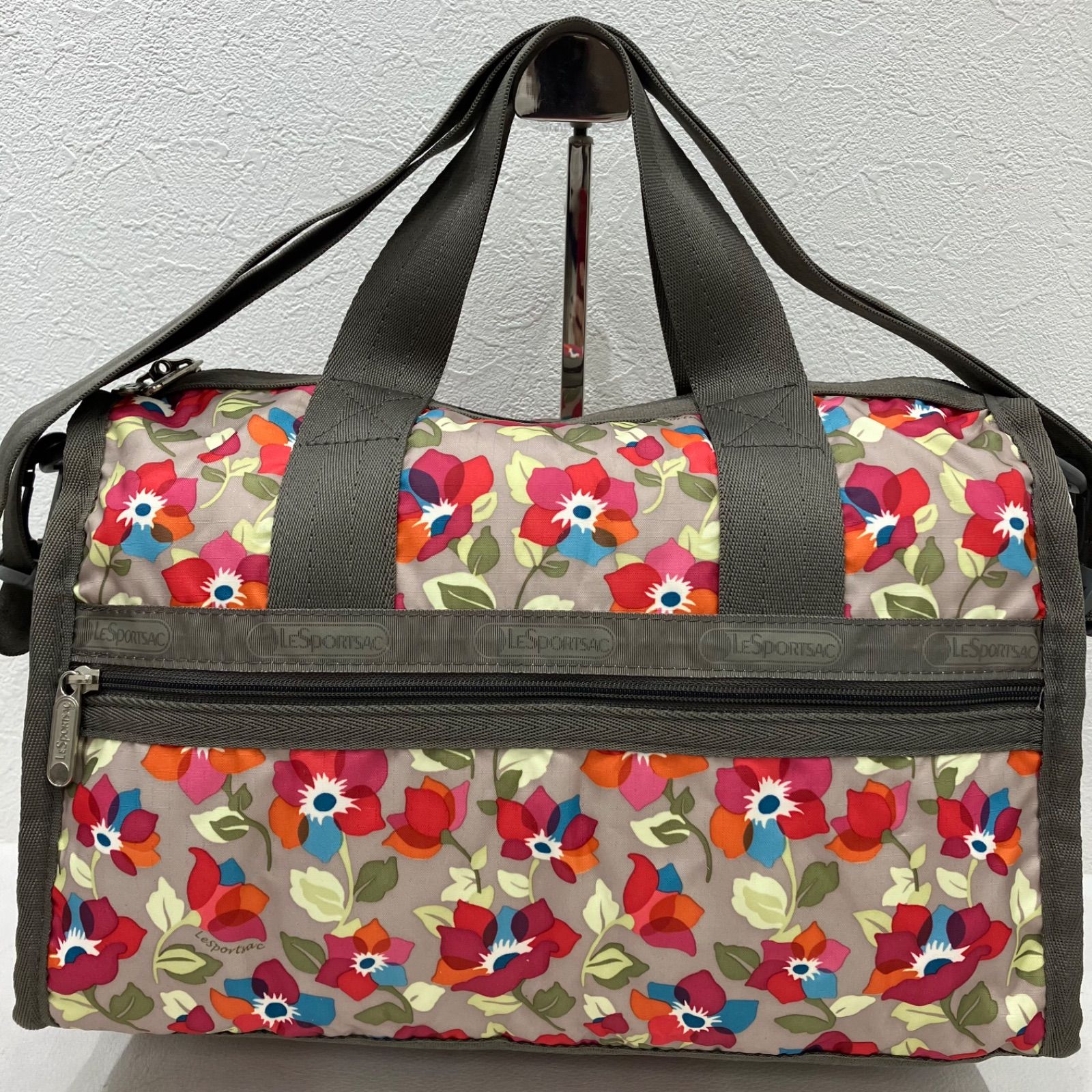 レスポートサック ボストンバッグ 2way ナイロン 大容量 軽量 花柄 2868 LeSportsac レスポートサック ボストンバッグ 2way ミニボストン