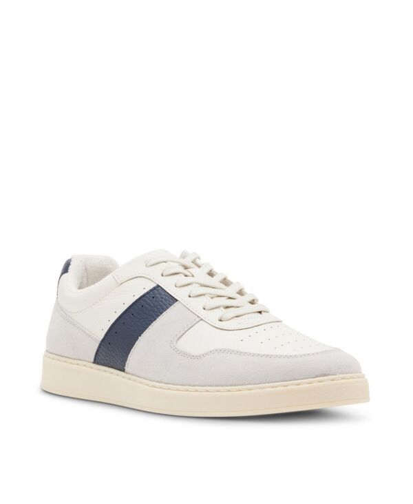 スティーブ マデン メンズ シューズ スニーカー Steve Madden Mens Earnest Fashion Sneaker White Blue ホワイト
