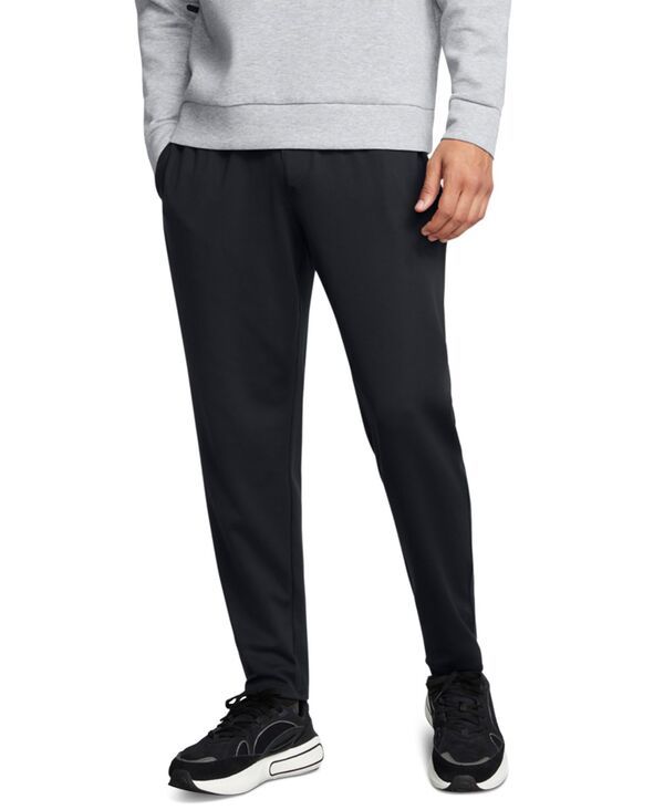 アンダーアーマー メンズ ボトムス カジュアルパンツ パンツ Under Armour Mens Motion TaperedFit Drawstring Pants Black Castlerock ブラック