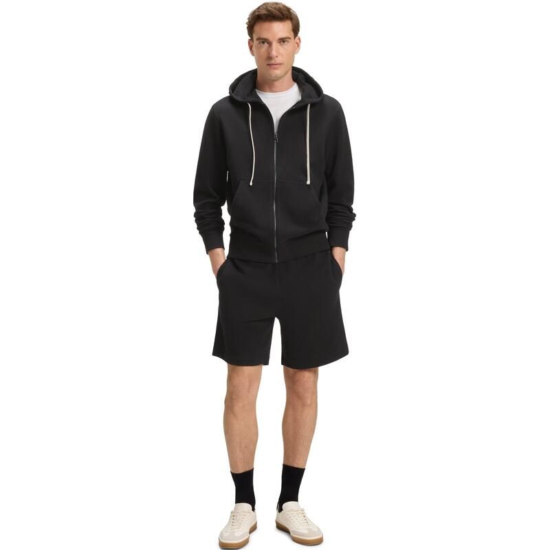 ボス メンズ アウター パーカー・スウェット コットン Boss Mens x Beckham Zip Hoodie Luxurious Cotton Black 001 ブラック